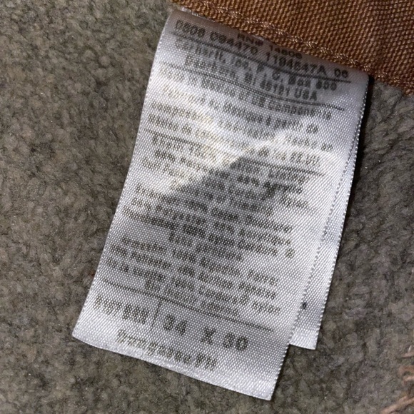 Mens insulated carhartt pants - Picture 3 of 5